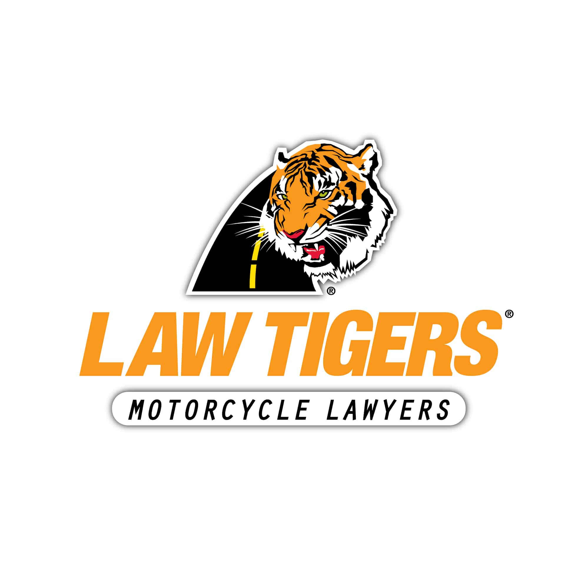 Law Tigers Motorcycle Lawyers Logo